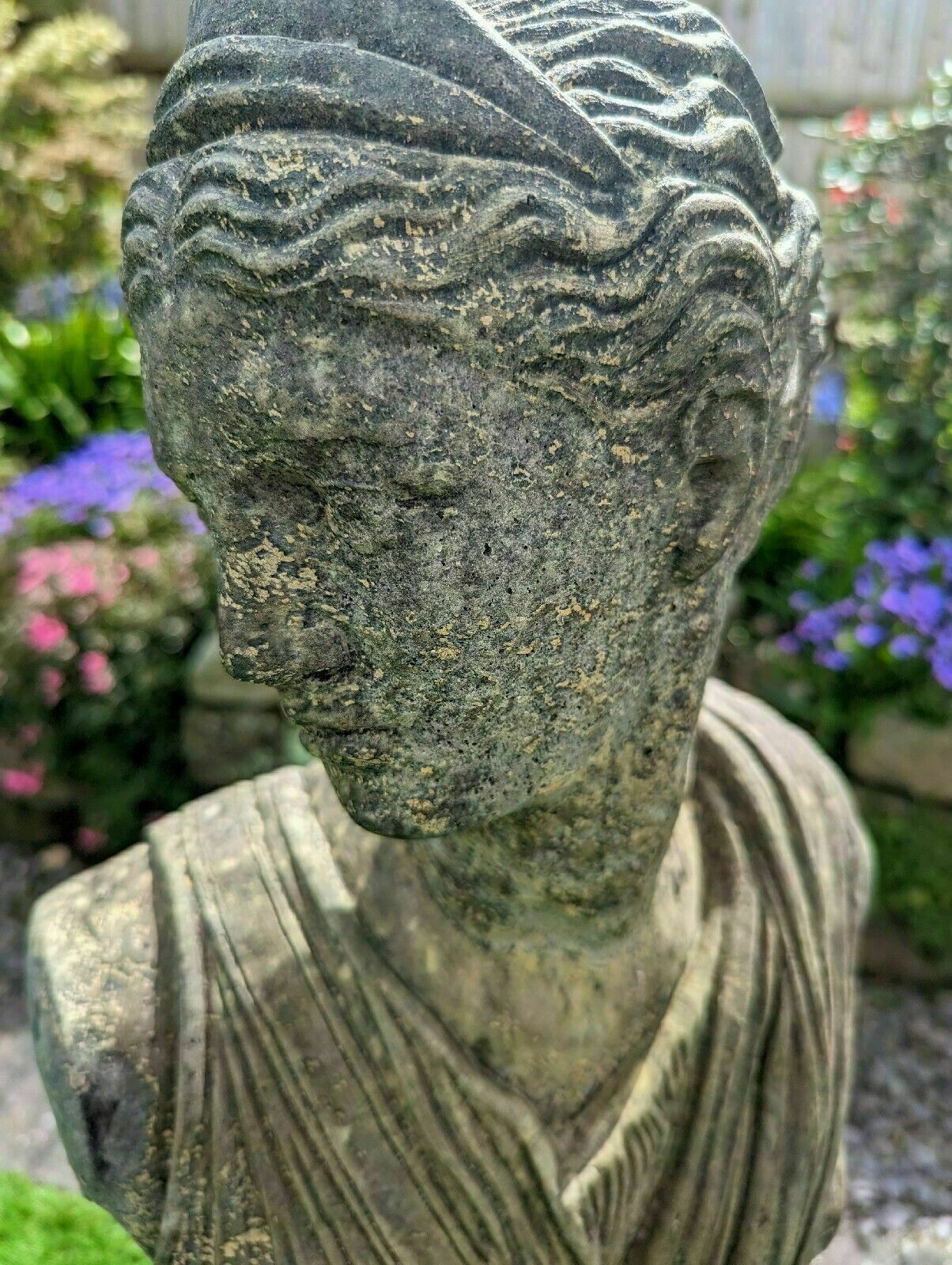 Aphrodite Vintage Garden Ornemant Goddess Love! English Stone 0042. photo Garden Decor