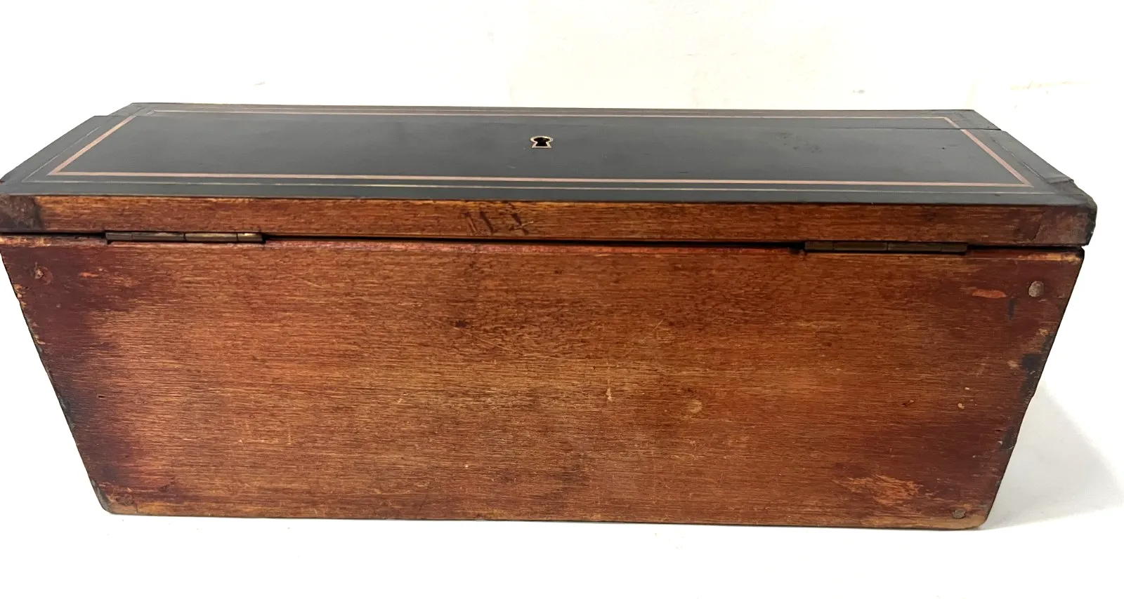 Glove Box In Marquetry To Queen Napoleon III photo vintage