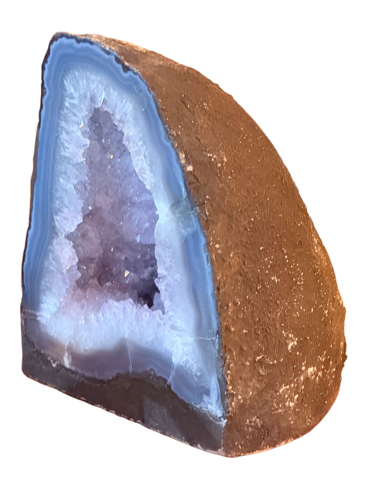 Amethyst Cathedral Geode Brazil, 20th Century photo furniture