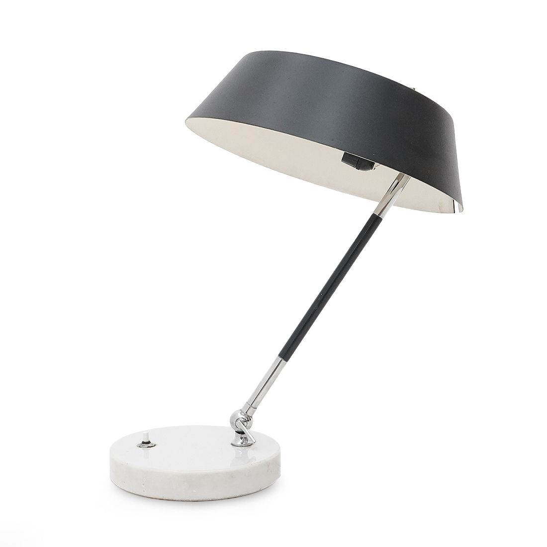 Table Lamp By Stilux With Marble Base, 1950s