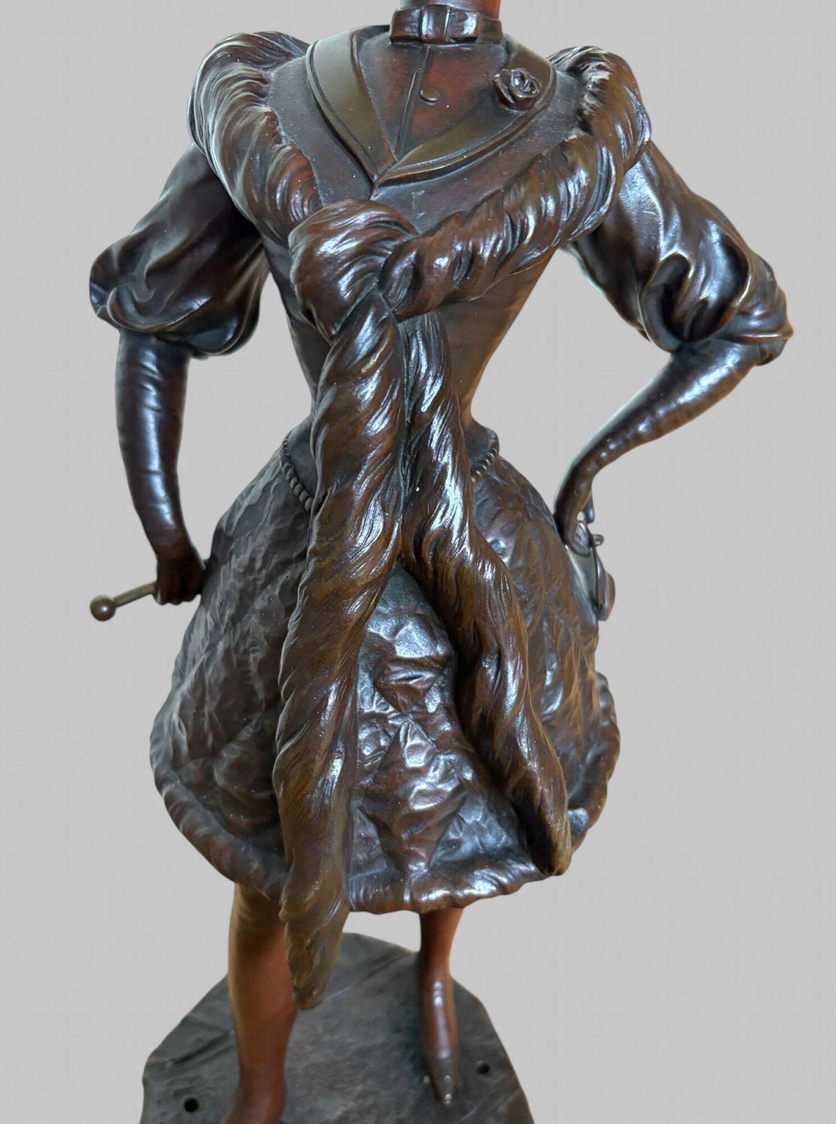 Sylvain Kinsburger   Bronze  Young Lady In Costume C1910 photo 2150.0