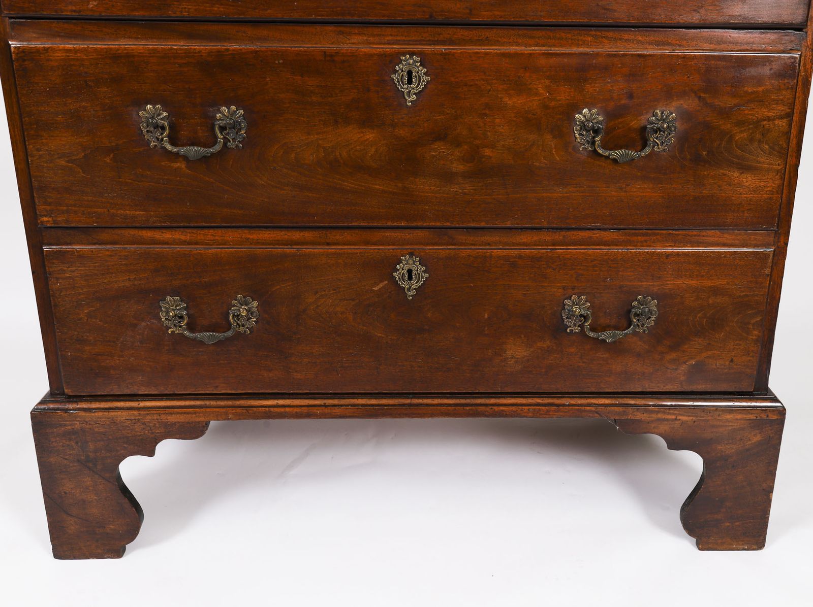 photo furniture Antique George III Mahogany Chest Circa 1770 18th C