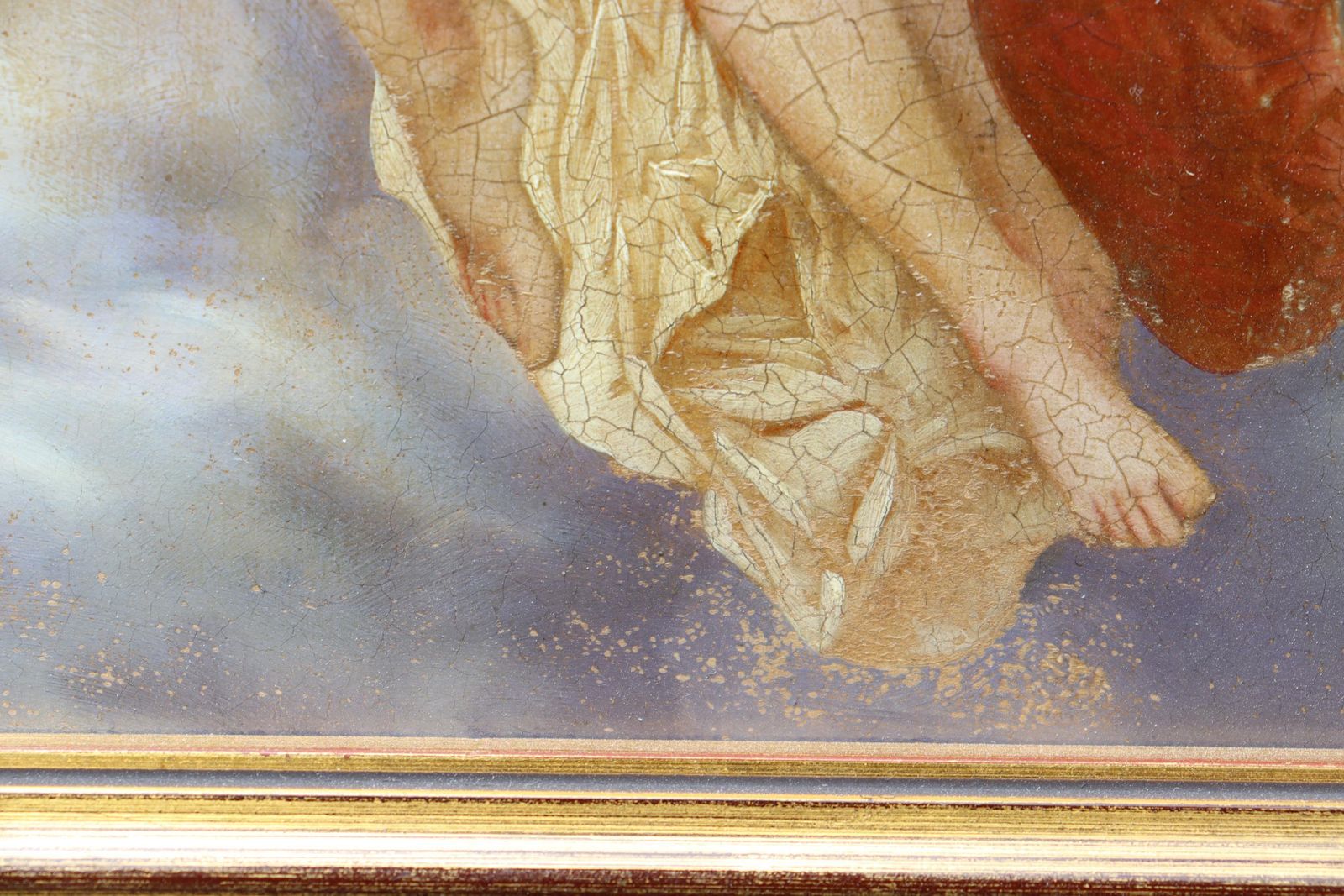 Romantic Oil Painting " The Abduction Of Psyche "  (St.251) photo Art