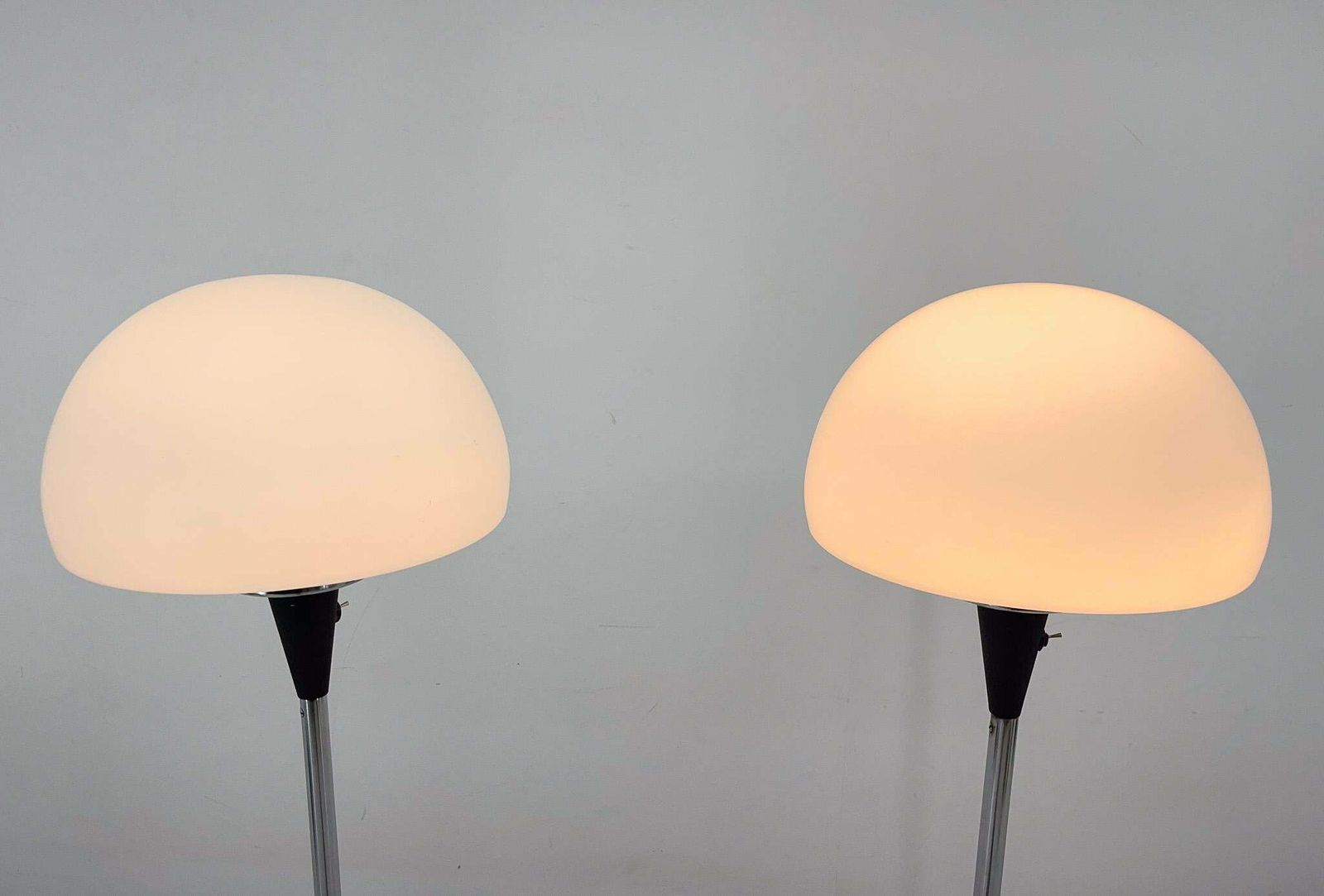 Pair Of Two Floor Lamps By Jaroslav Bejvl For Lidokov, 1960s photo 1153.0