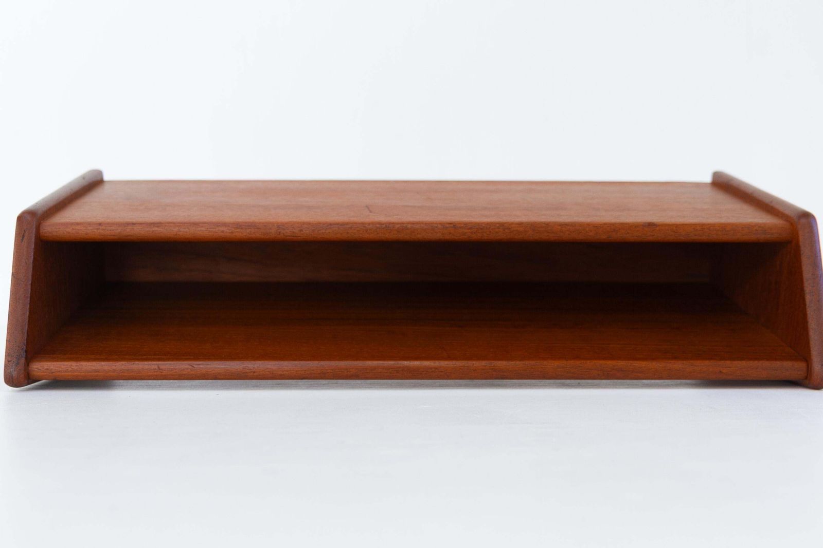 Danish Floating Teak Shelf By Kai Kristiansen For Aksel Kjersgaard, 1960s. photo vintage