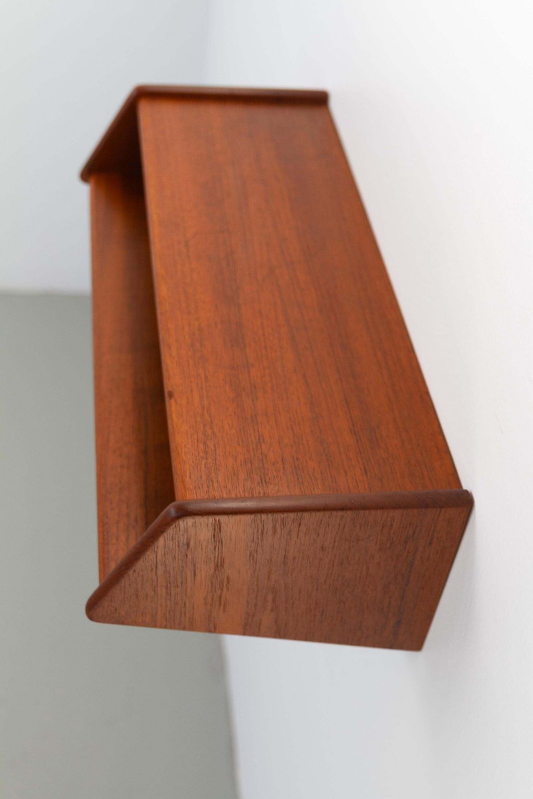 photo buy Danish Floating Teak Shelf By Kai Kristiansen For Aksel Kjersgaard, 1960s.