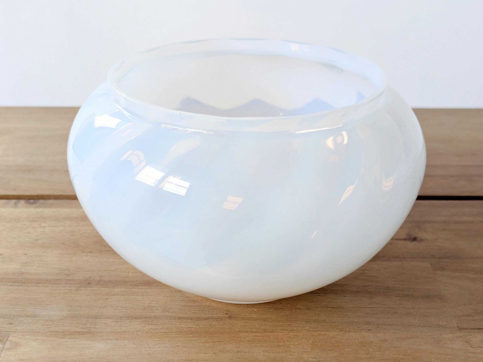 photo furniture Rare Orrefors “Selena” Vase By Sven Palmqvist: 1950s Swedish Art Glass, Original Sticker