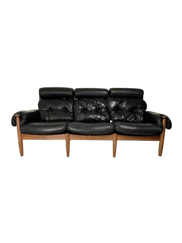 Amiral Lounge Chairs And 3 Seater Sofa With Coffee Table By Eric Merthen, 1960s, Set Of 4 photo for sale