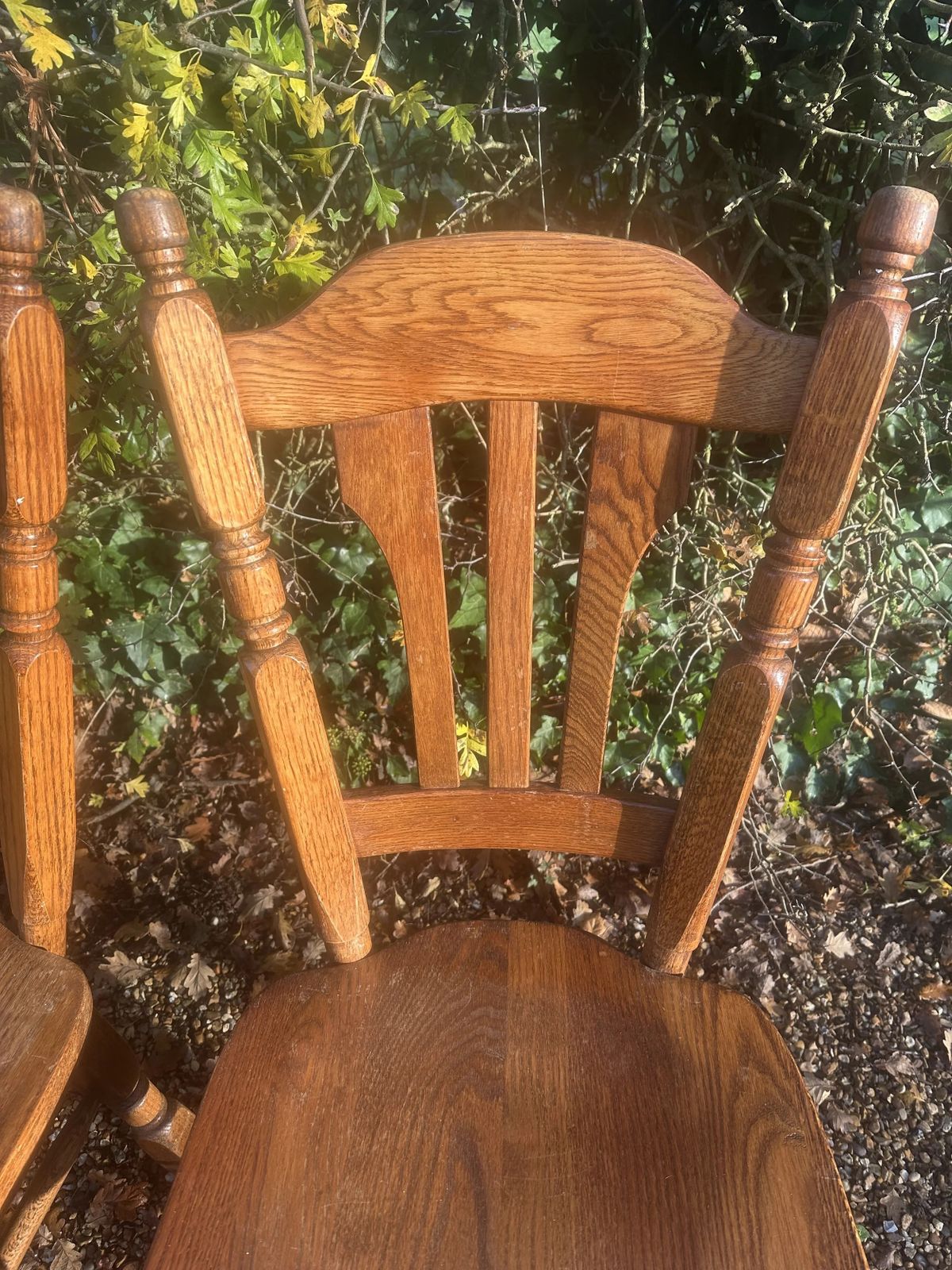 The Oirschot Chair   Set Of 4 Meeuwis Brutalist Oak Dining Chairs, The Netherlands 1960s photo Furniture