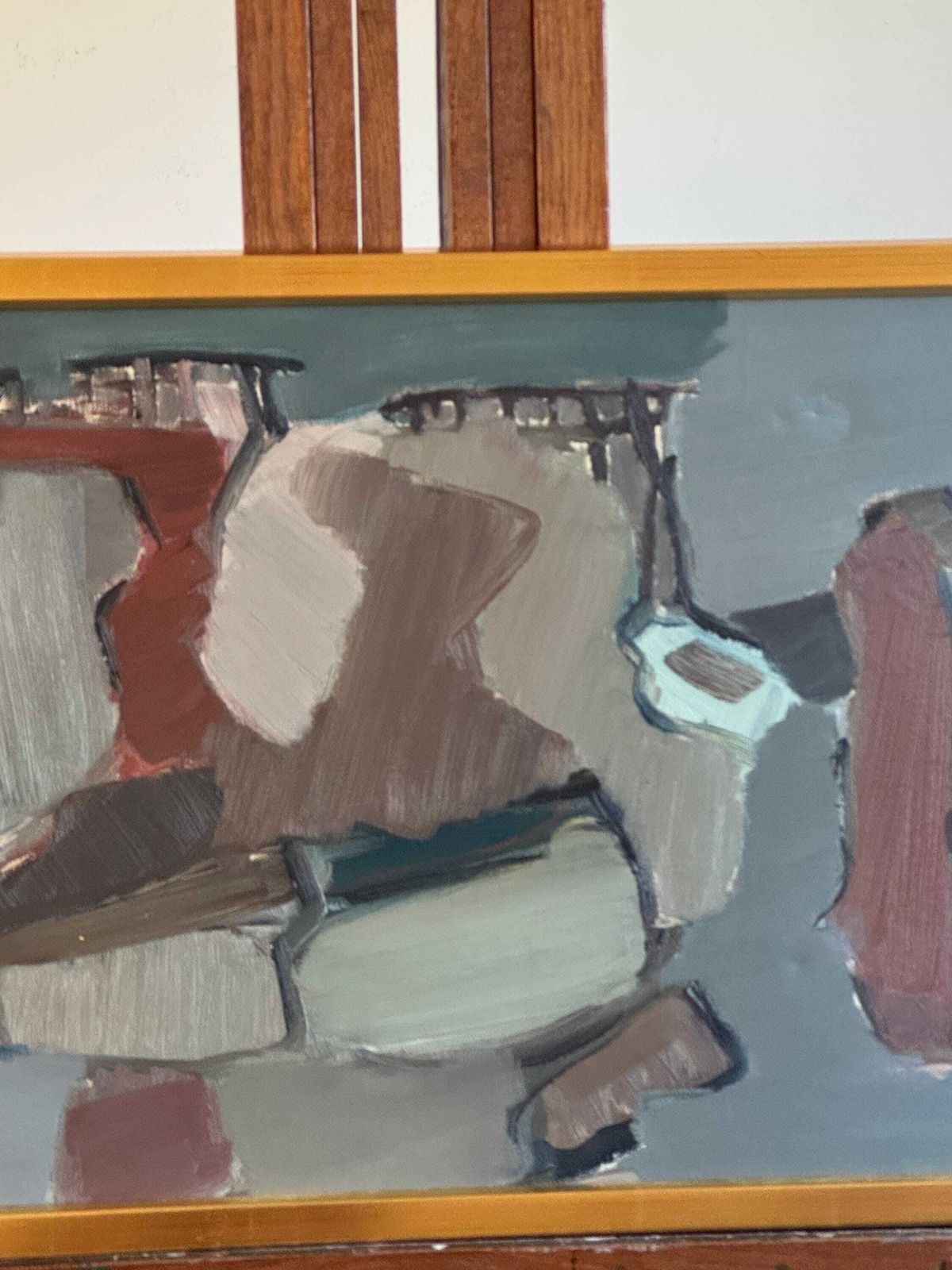 Swedish Vintage Original Oil Painting By Rolf Magnusson Wall Art photo 517.0