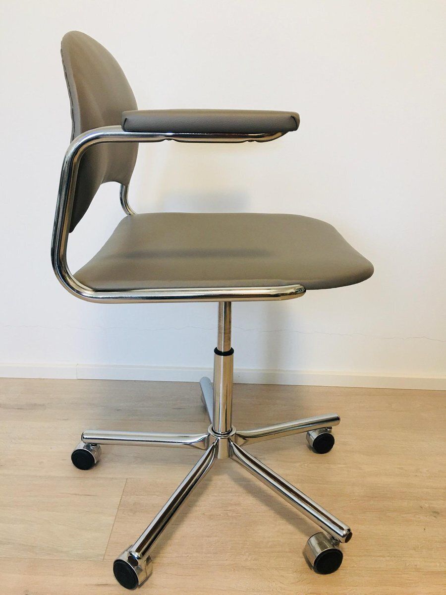 Light Grey Office Chair From Kovona, 1970s photo vinterior