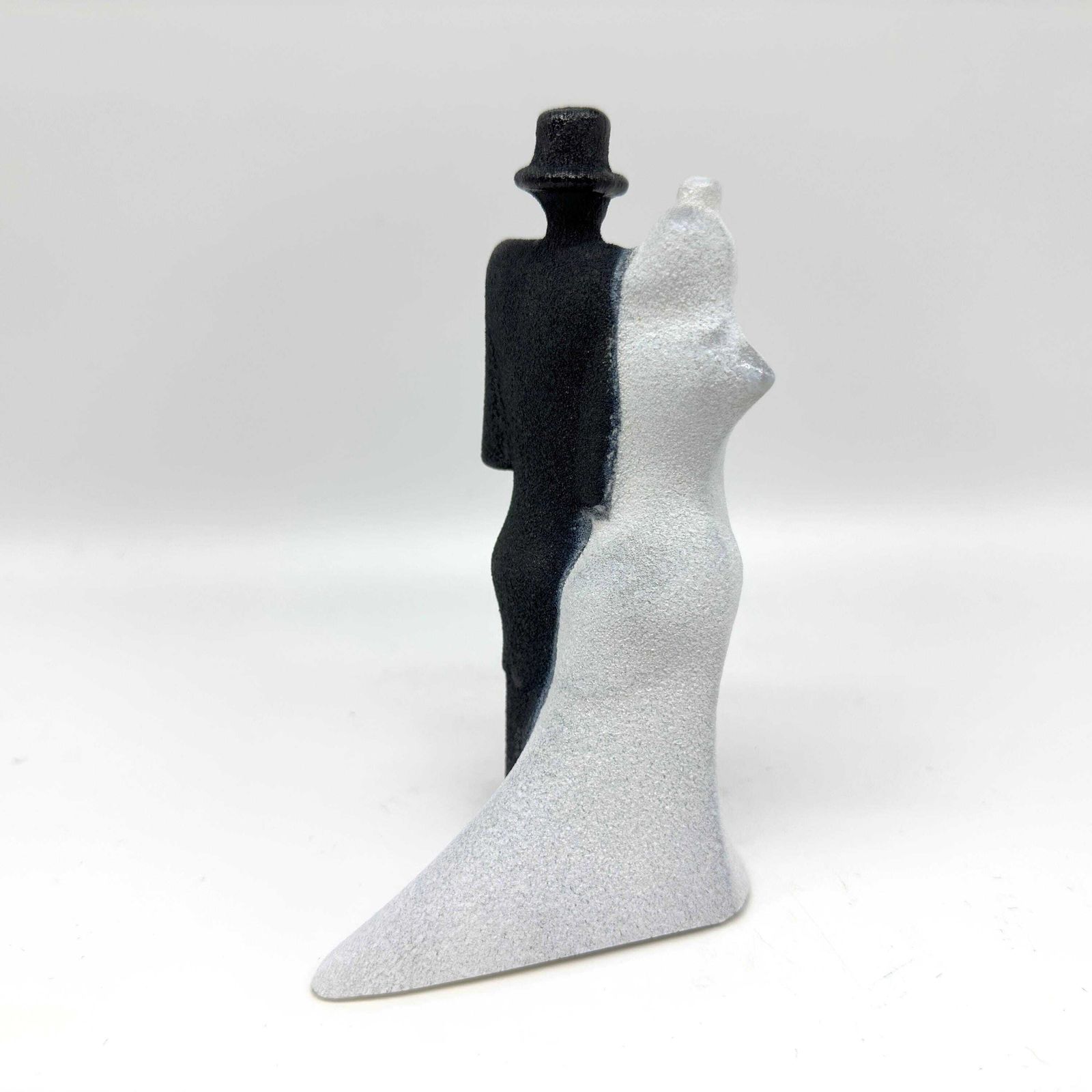 Kosta Boda Wedding Glass Sculpture: Kjell Engman Catwalk Art, Original Box photo vinterior
