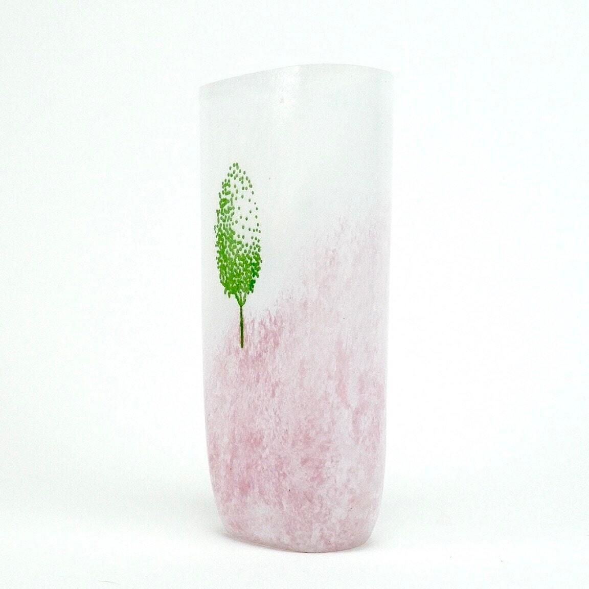 Kosta Boda "May" Series Vase – Kjell Engman, Signed Swedish Art Glass photo 148.0