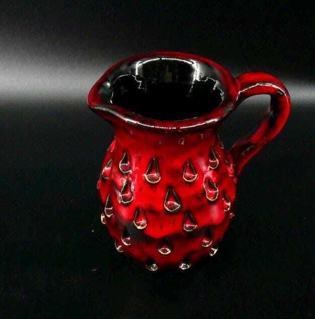 Vintage Fat Lava Ceramic Jug Vase By Fratelli Fanciullacci For Bitossi – 1960s Italy photo furniture