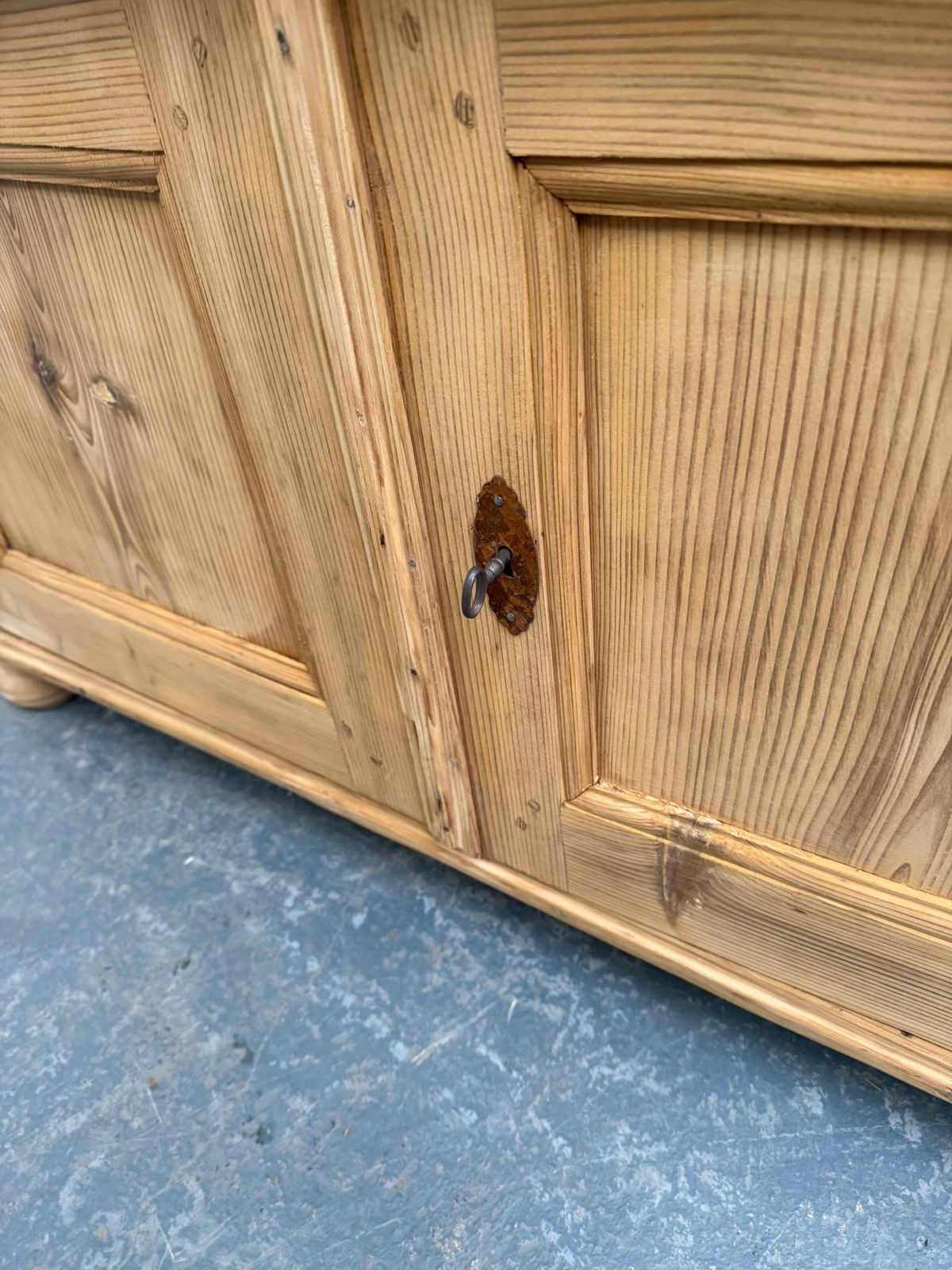 An Amazing Victorian Pine Bread Slide Large Dresser Base To Wax/Paint photo for sale