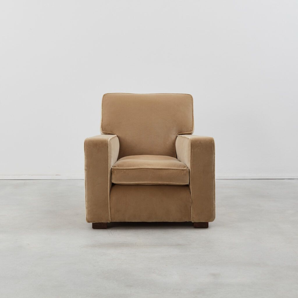 Pair Of Art Deco Club Armchairs photo for sale