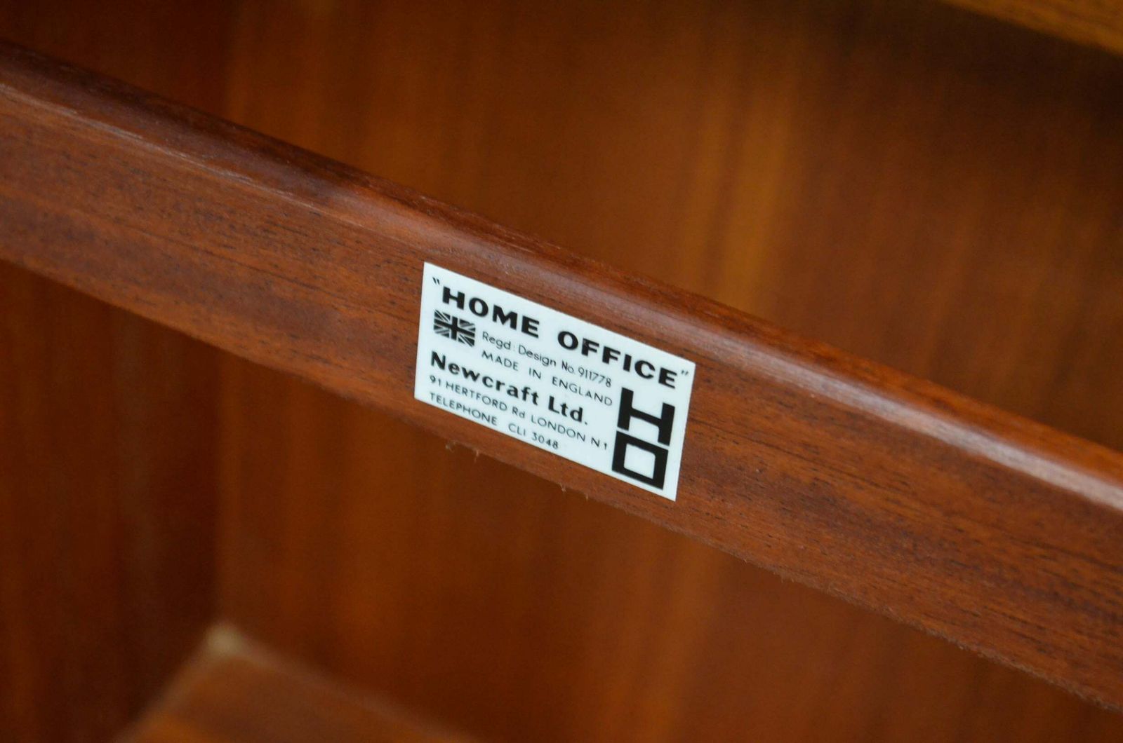 Mid Century 1960s ‘Home Office’ Hidden Desk By Newcraft Ltd photo vinterior