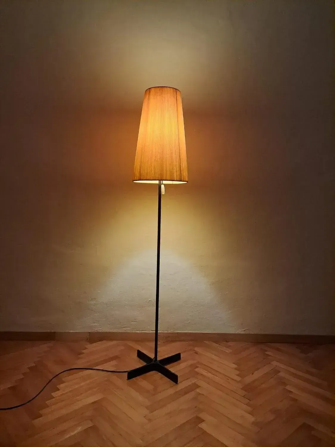Vintage Metal Floor Lamp, 1960s photo furniture