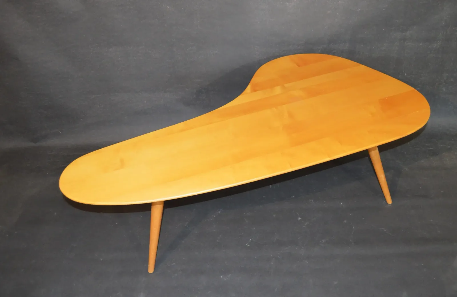 Kidney/Boomerang Shaped Coffee Table Attributed To Willy Van Der Meeren, 1970s photo buy