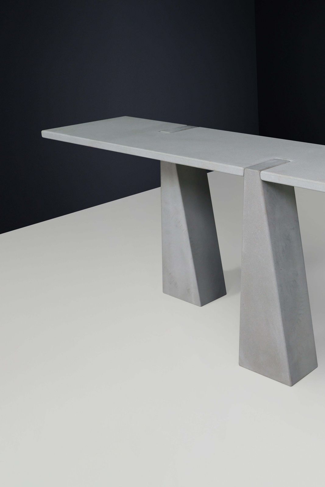 Pietra Serena' Inca'  Console By Angelo Mangiarotti For Skipper, Italy, 1978 photo Furniture
