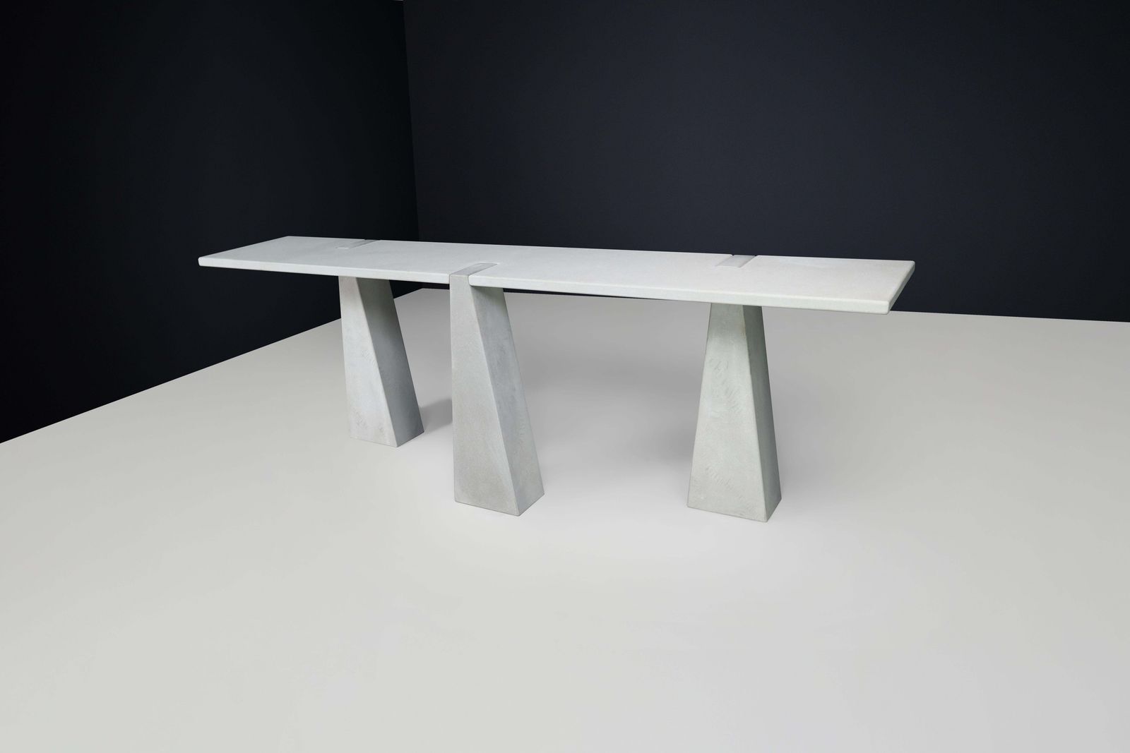 Pietra Serena' Inca'  Console By Angelo Mangiarotti For Skipper, Italy, 1978 photo buy