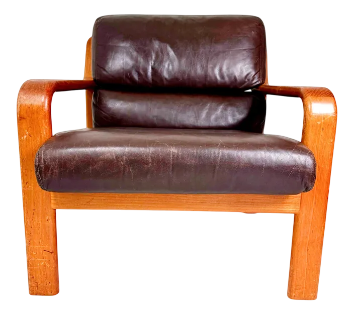Mid Century Scandinavian Teak 3 Seater Sofa, 2 Seater Sofa And Armchair By L. Olsen & Søn, 1960s, Set Of 3