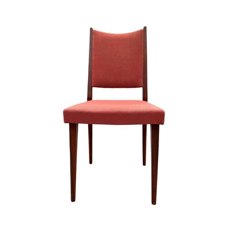 photo furniture Scandinavian Rosewood Chairs Attributed To Knoll Antimott, 1950s, Set Of 12