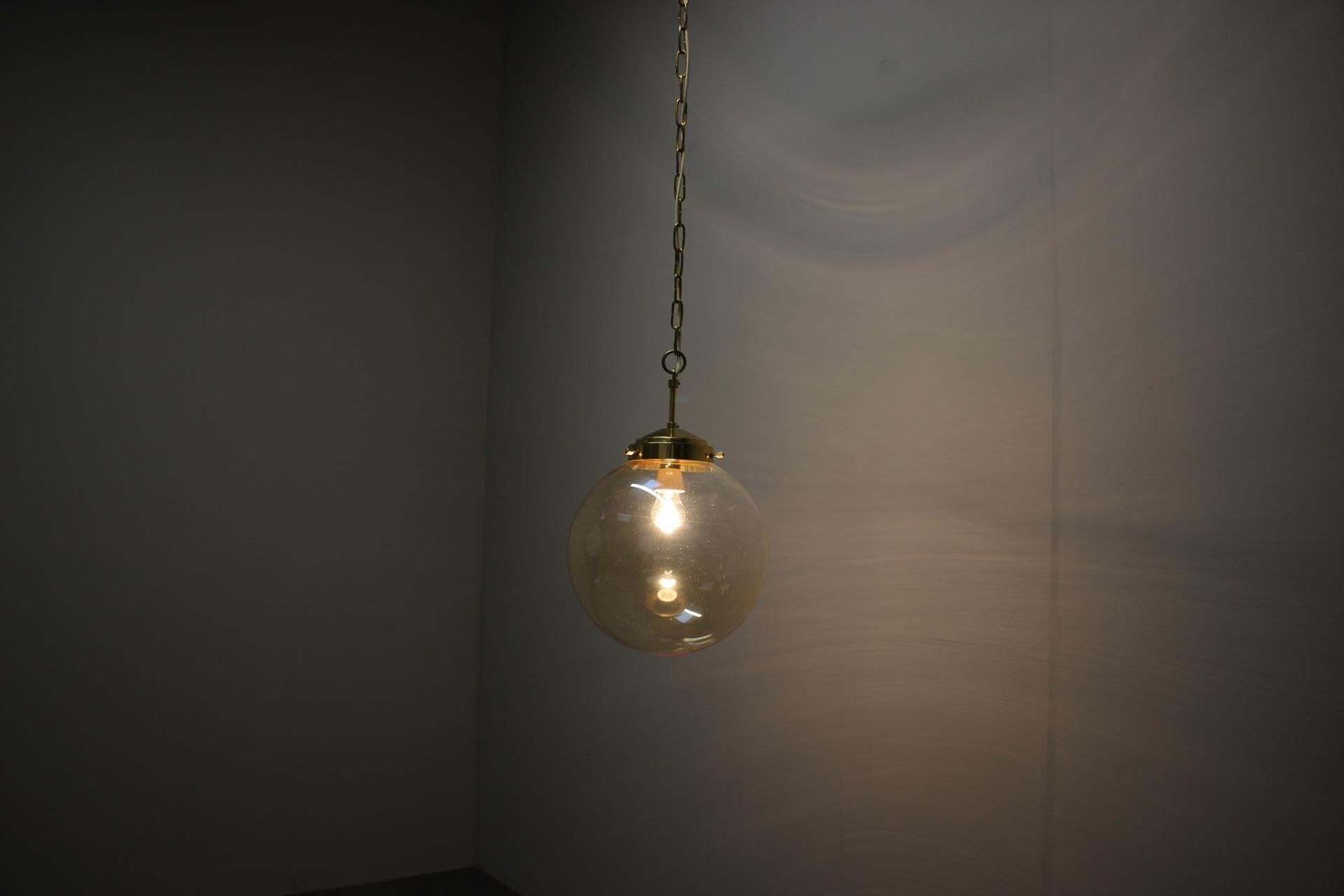 444.0 Mid Century Big Pendant By Kamenický šenov, 1960s, Czechoslovakia photo