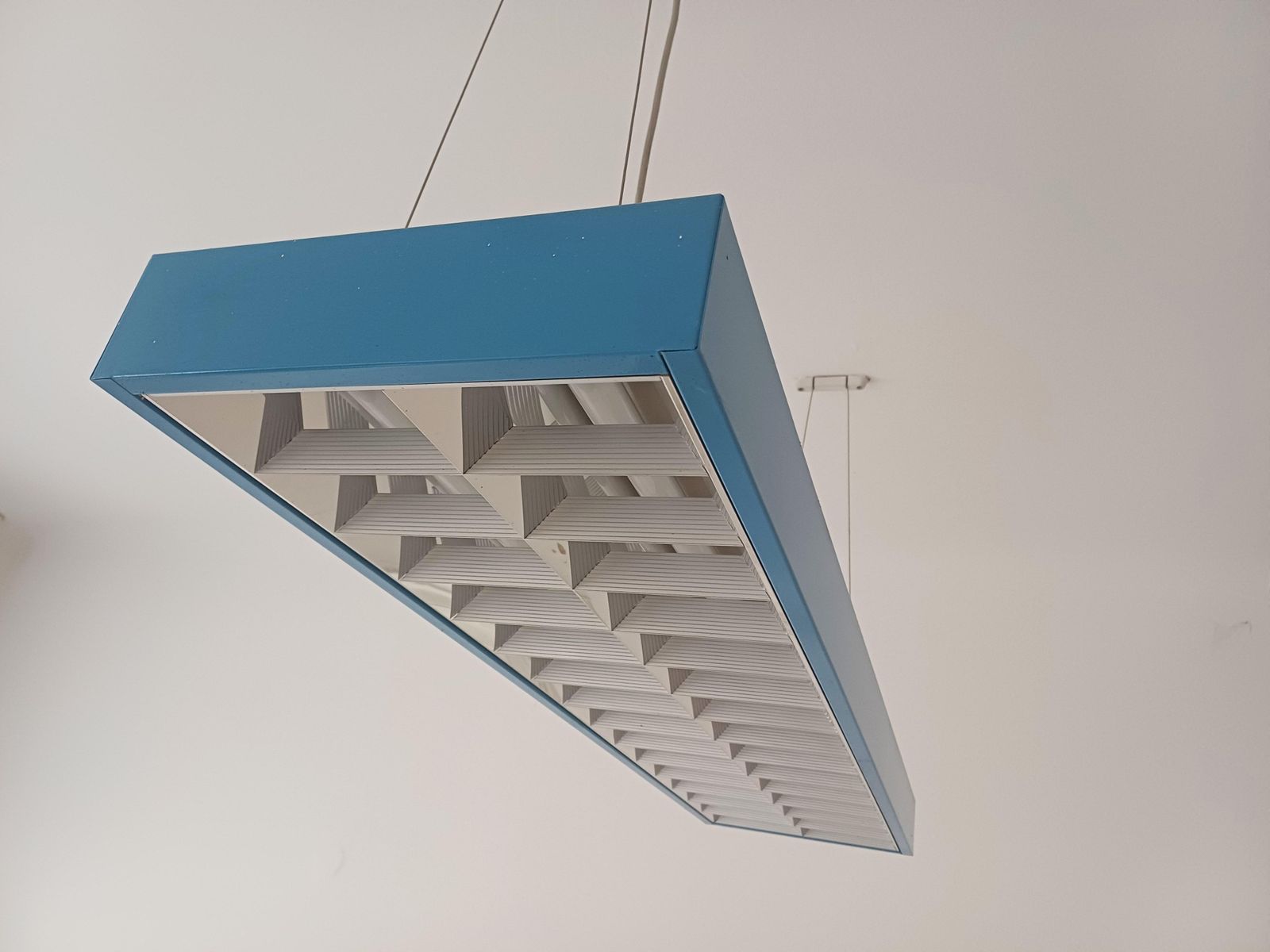 Industrial Desk Ceiling Lamp, Former Yugoslavia, 1970s photo furniture