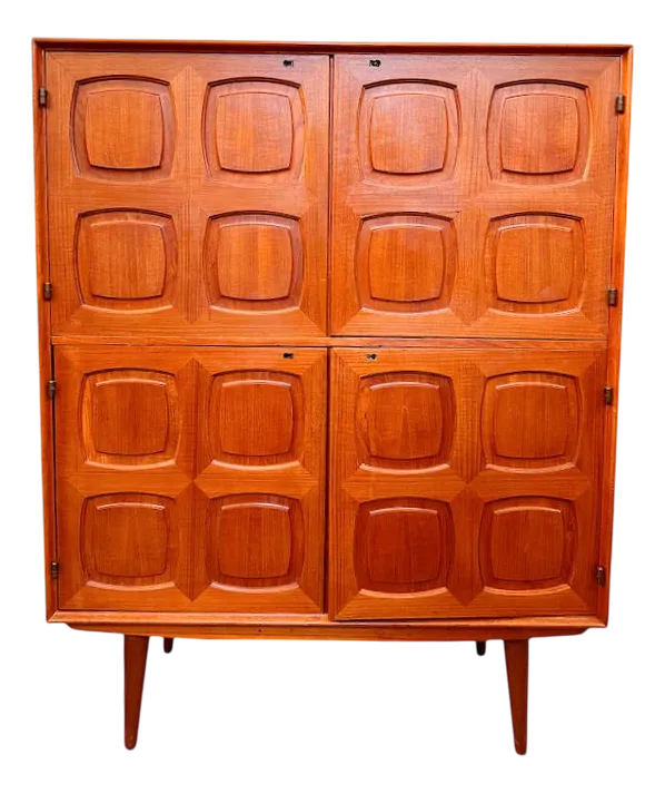 Flor Highboard By Rolf Rastad And Adolf Relling For Gustav Bahus, 1960s