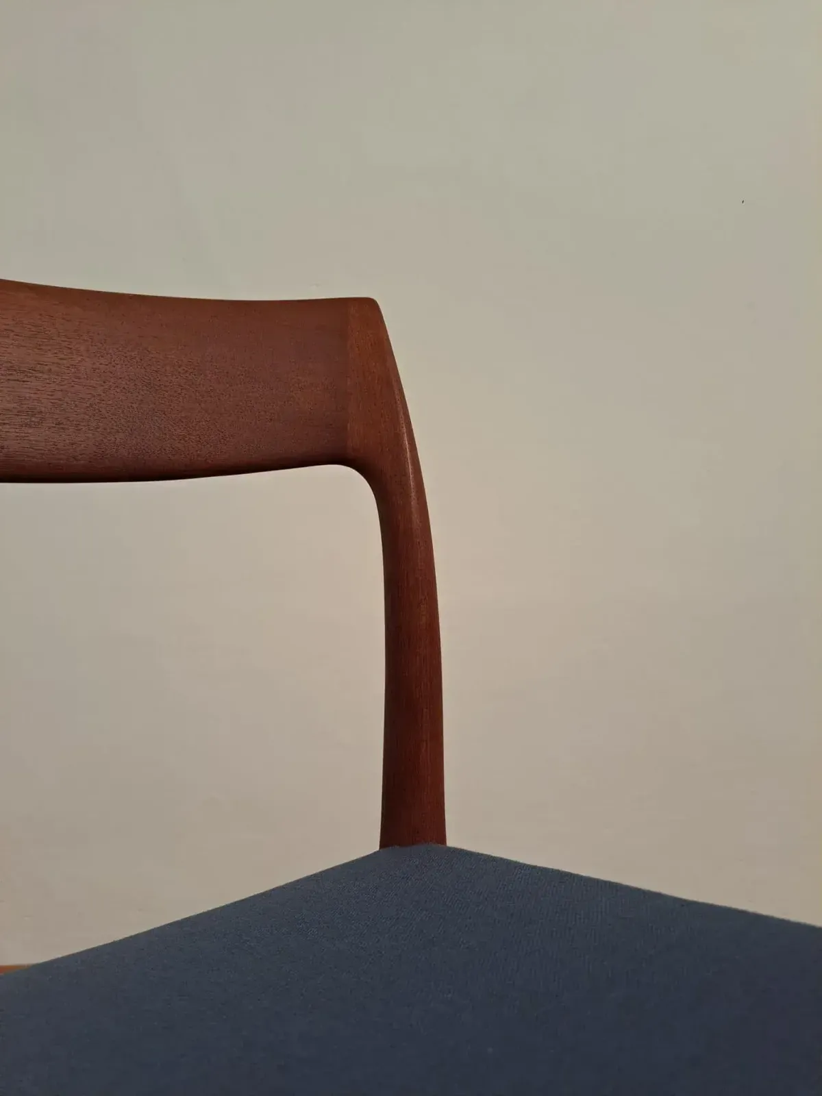 Model 77 Dining Chairs In Teak By Niels O. Møller For J.L. Møllers Møbelfabrik, 1970s, Set Of 6 photo for sale