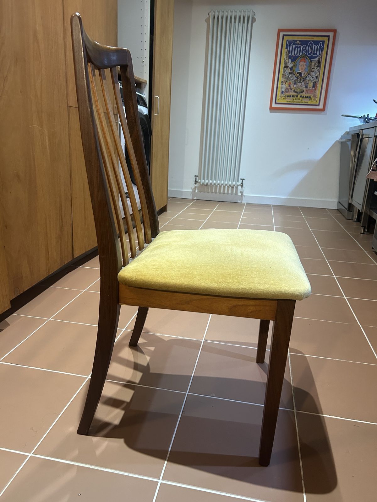 G Plan Fresco Teak Drop Leaf Dining Table And 4 Fresco Chairs photo for sale