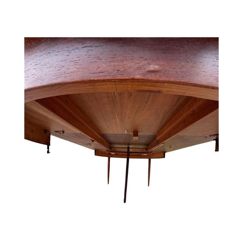 photo furniture Vintage Scandinavisch uitschuifbare eettafel, jaren 1960