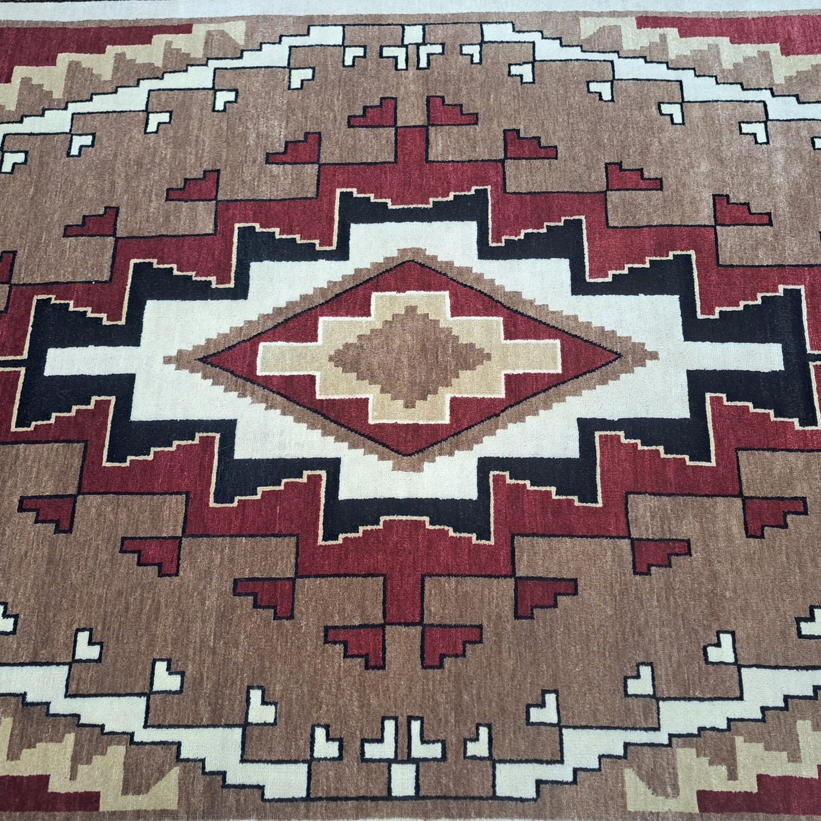 5.6x8 Ft New Handmade Rug. All Wool. Modern Living Room Carpet. Custom Options A photo for sale