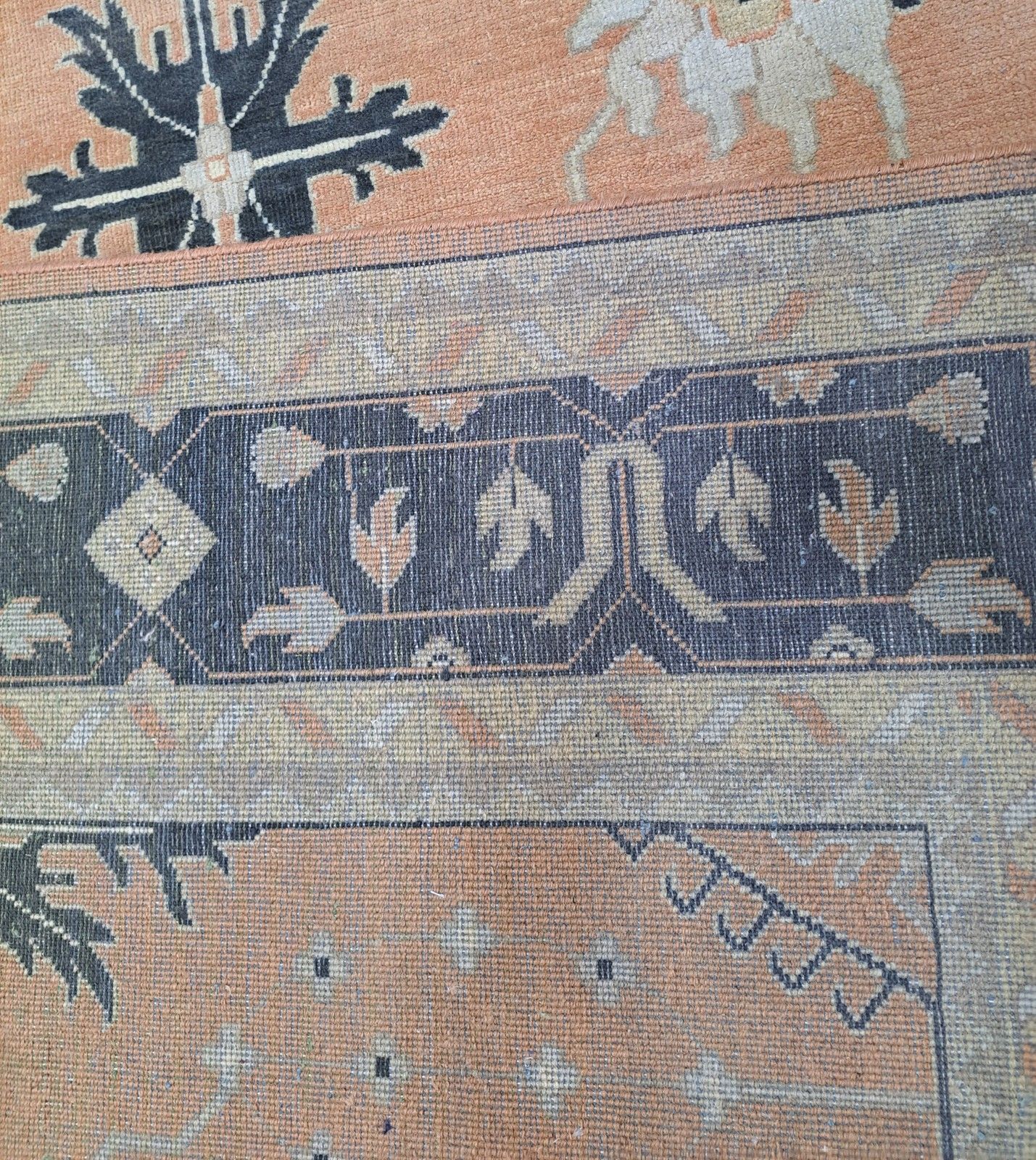 photo for sale 9x12 Ft New Handknotted Oushak Style Rug. All Wool Carpet. Custom Options Avail.