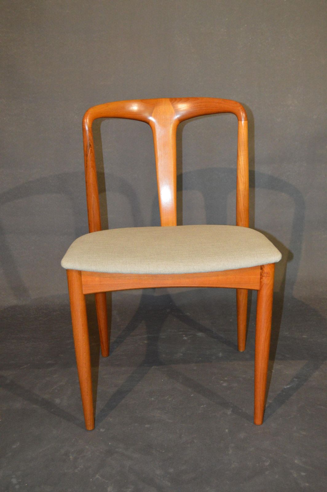 Furniture Juliane Chairs In Teak Attributed To Johannes Andersen, Set Of 4 photo