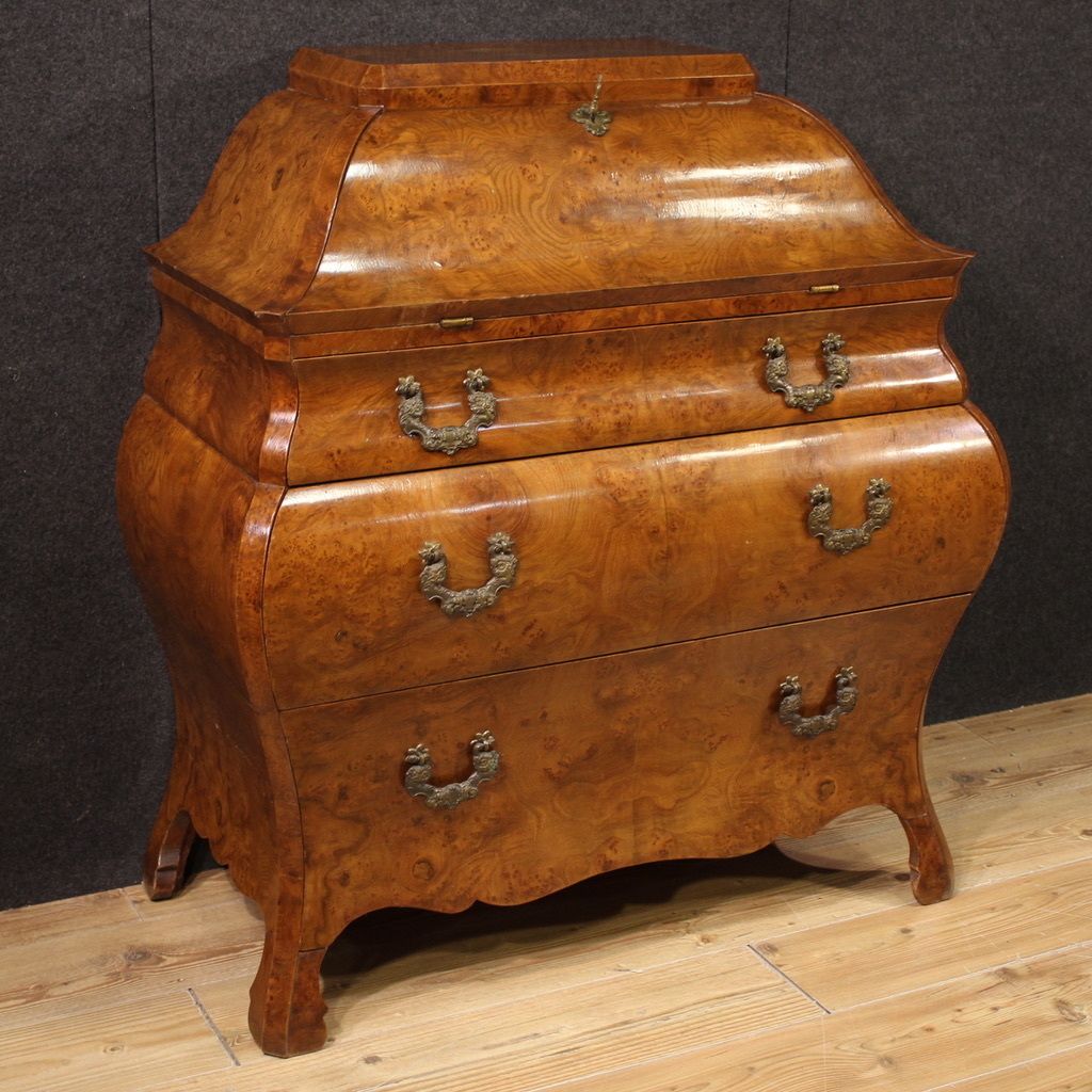 20th Century Louis XV Style Lombard Bureau