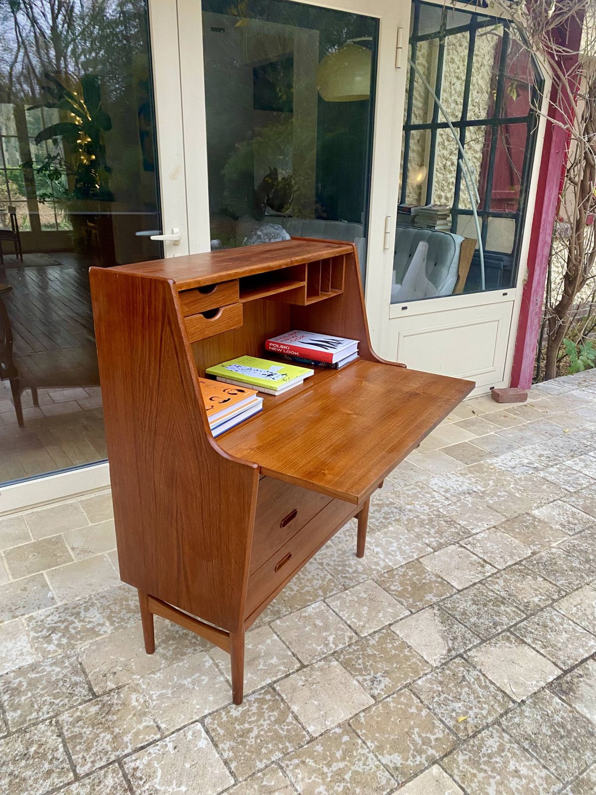 Furniture Danish Secretary/Desk Model 37 By Arne Wahl Iversen For Vinde Møbe photo