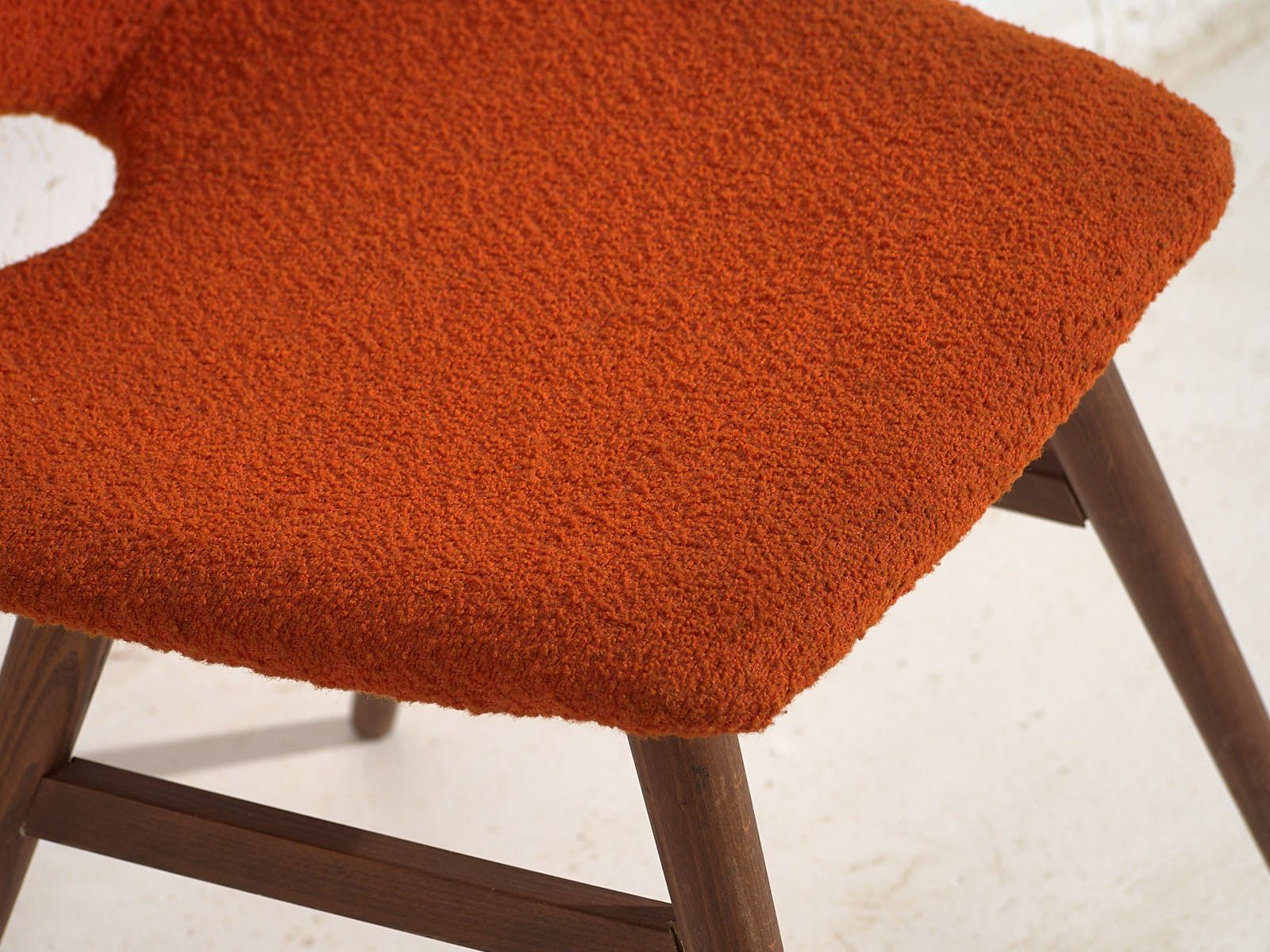 Orange Vintage Style Chair (C.1960) photo for sale