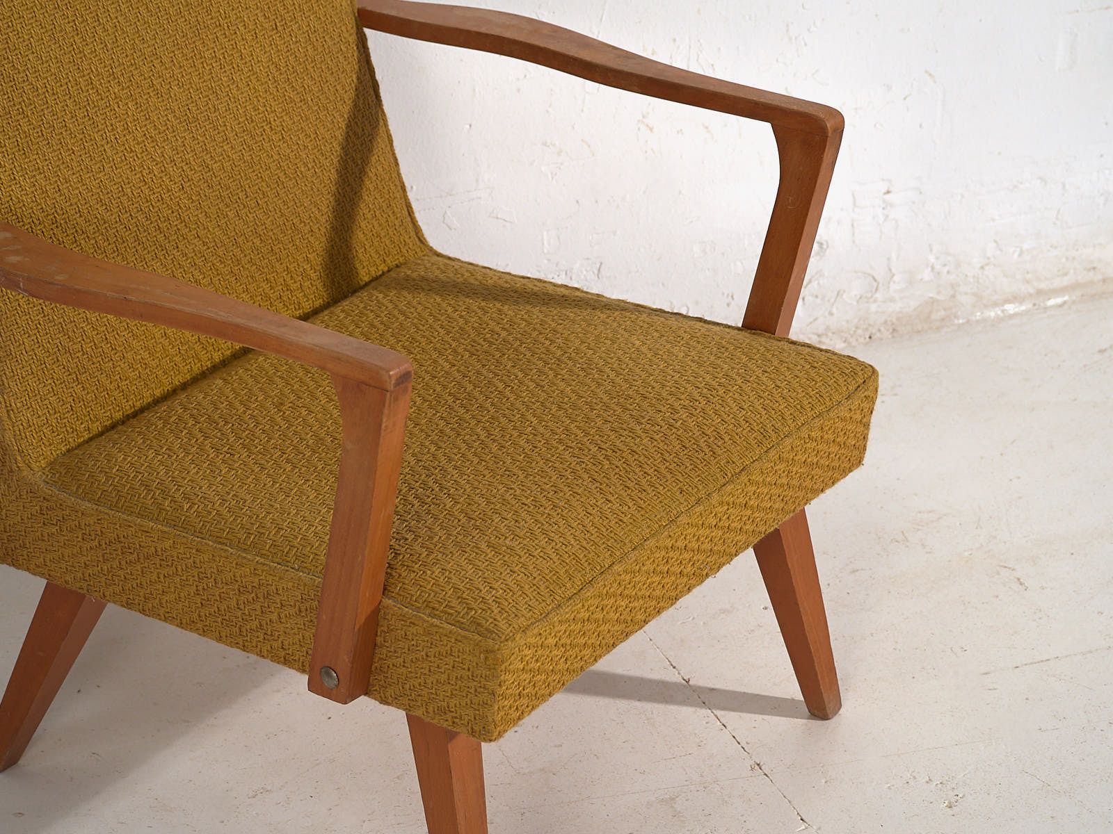 Vintage Armchairs (C.1950). Set Of 2 Pieces photo vintage