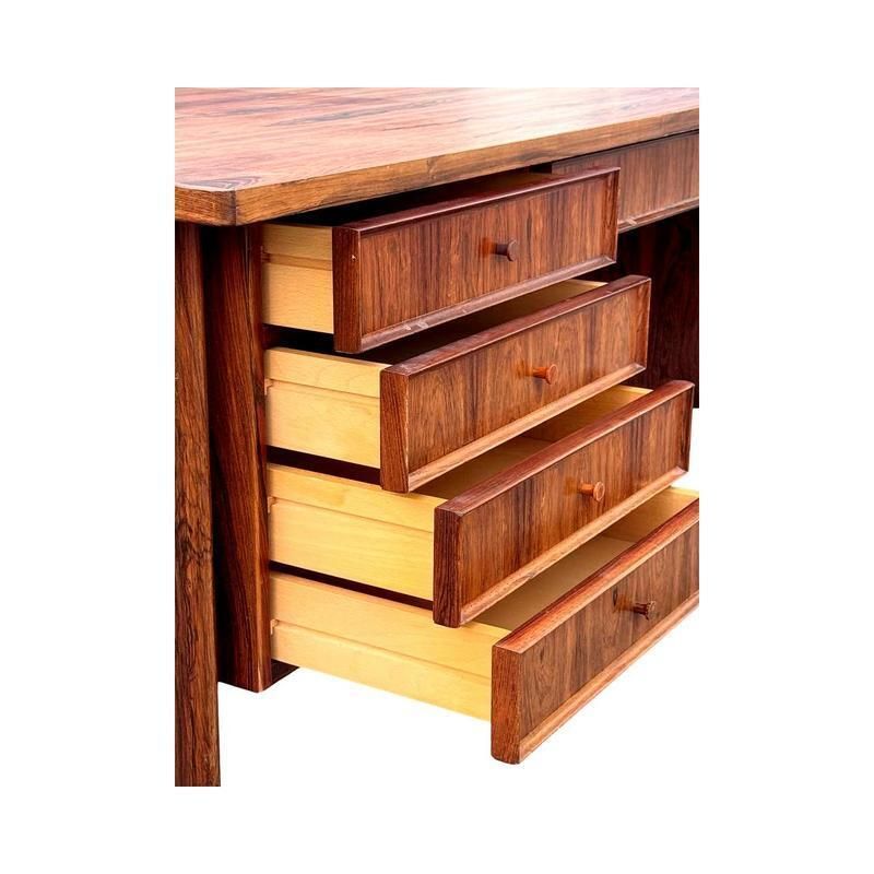 Danish Rosewood Desk In The Style Of Arne Vodder, 1960s photo buy