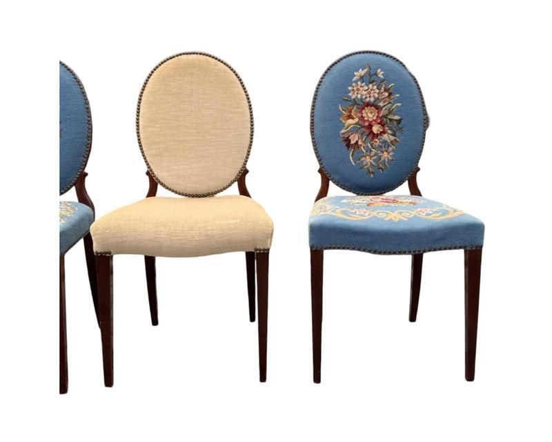 Art Deco Dining Chairs And Armchairs, Set Of 8 photo Furniture
