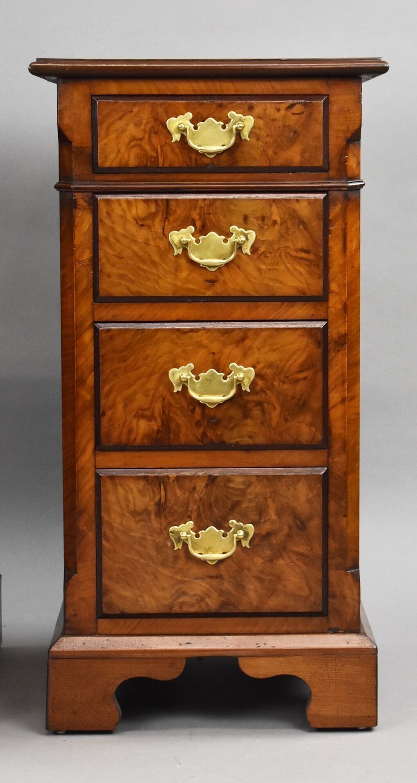 Pair Of Victorian Burr Walnut Bedsides photo buy