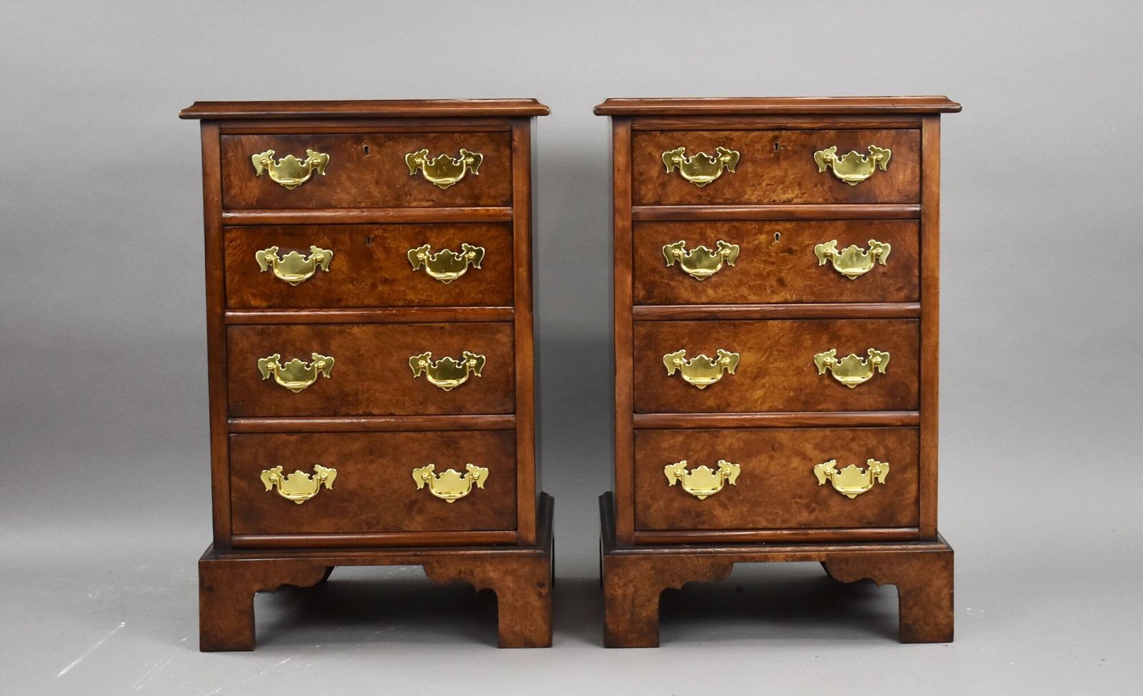 Pair Of Victorian Burr Walnut Bedsides photo furniture