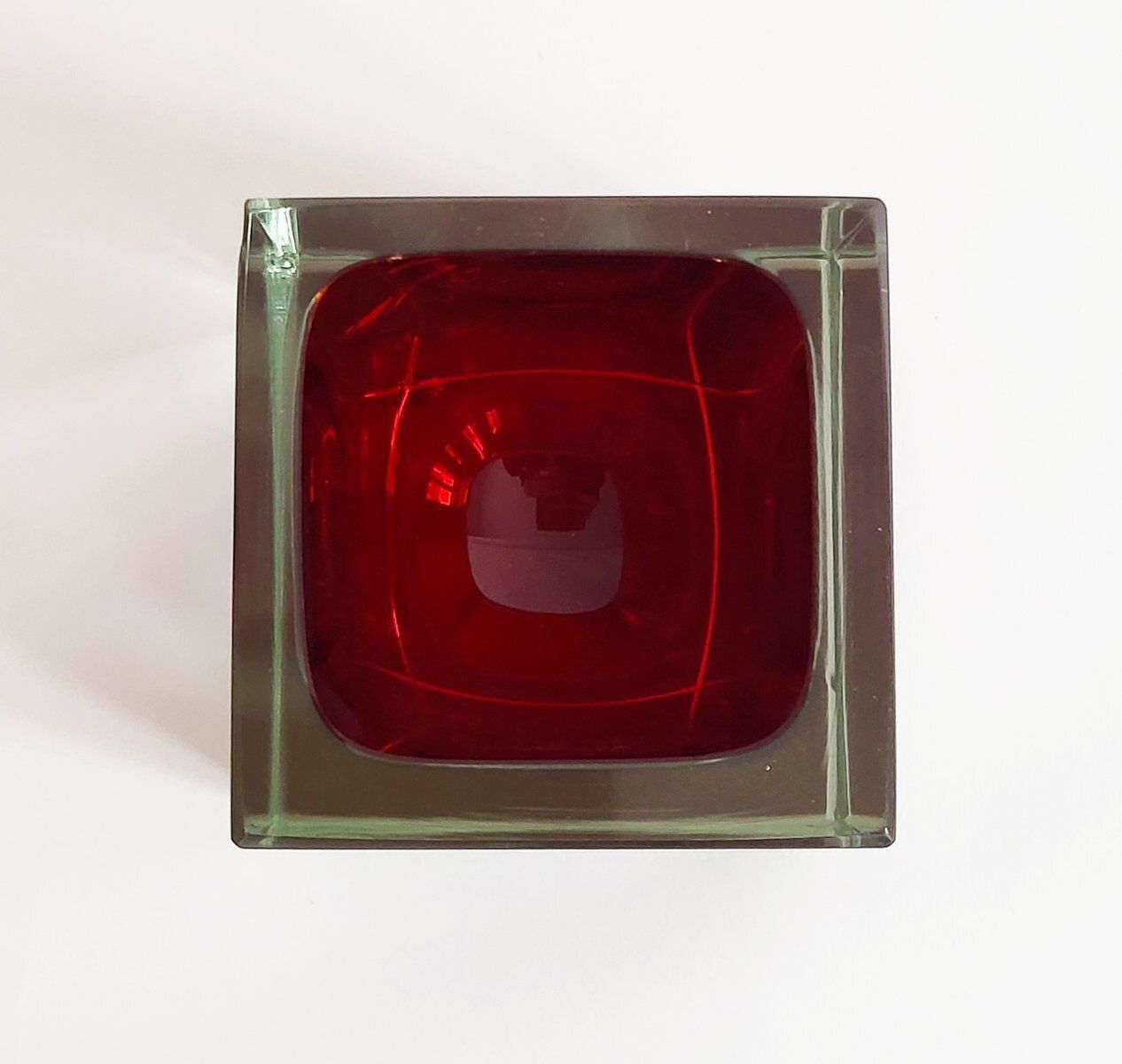 Mid Century Murano Glass Catch All By Flavio Poli For Seguso, 1960s photo buy