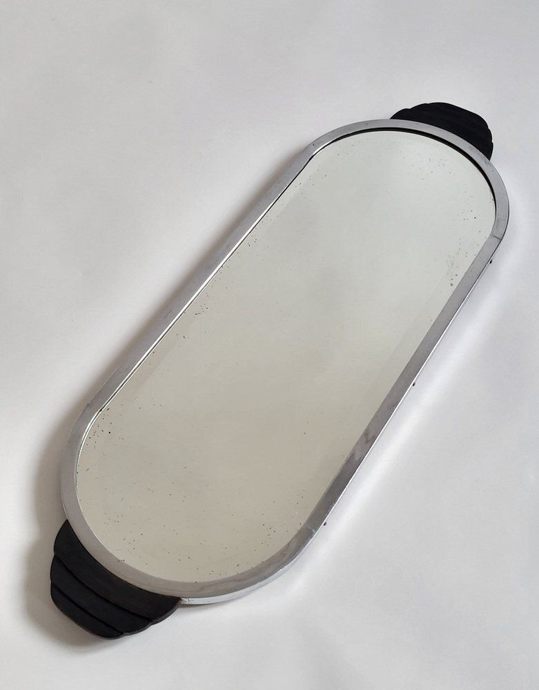 Art Deco Mirrored Tray, 1930s, 1920s