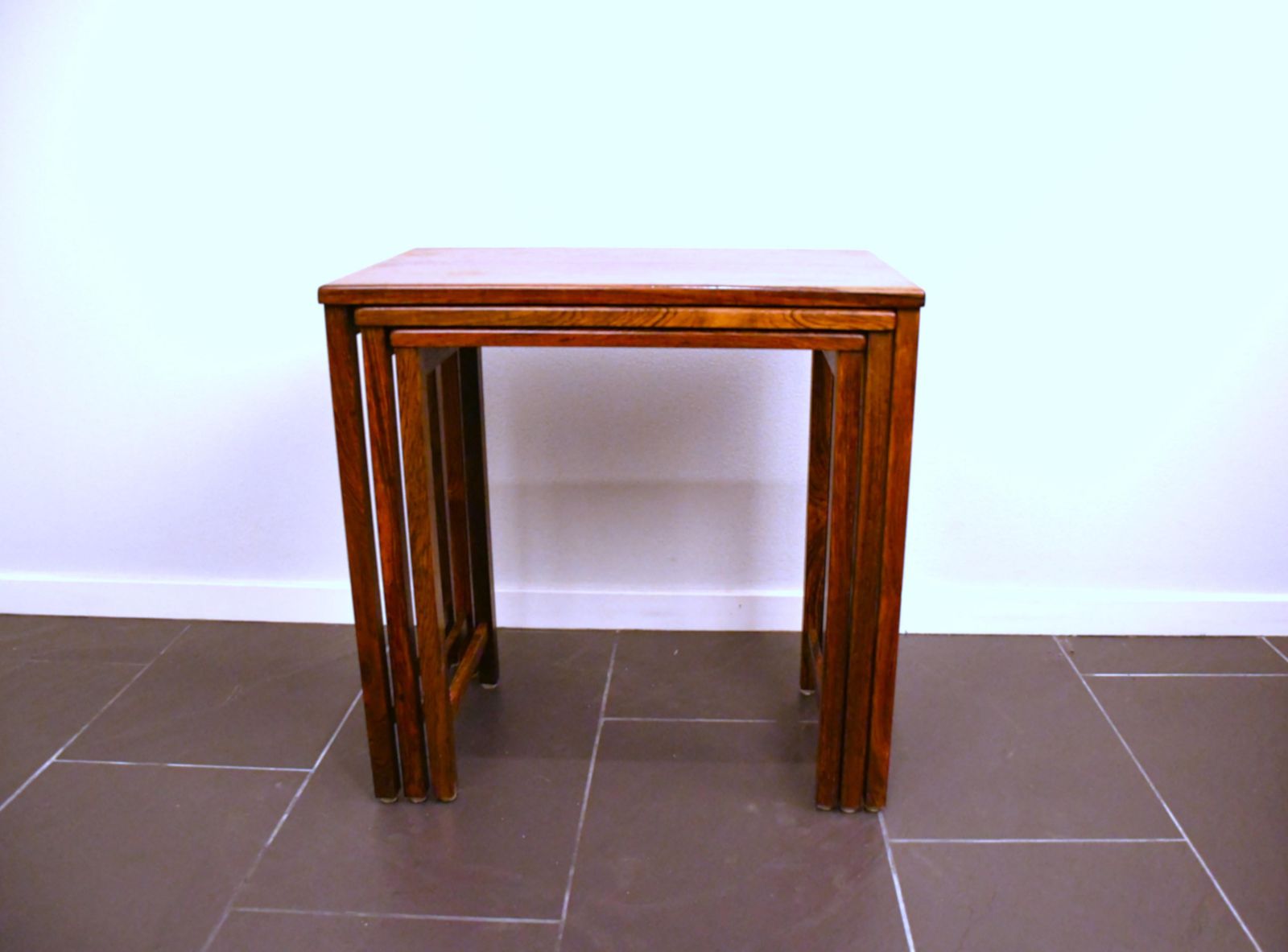 Swedish Rosewood Nesting Table, 1960s, Set Of 3 photo buy