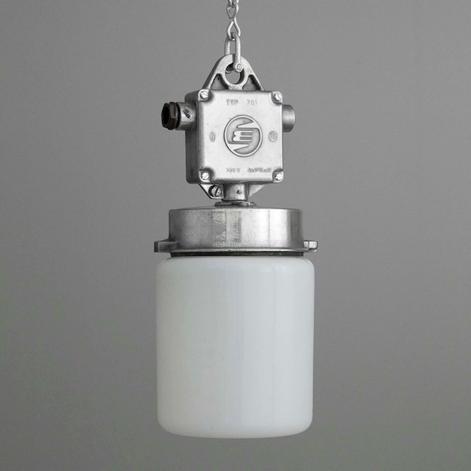 Vintage Opaline Pendant Light – 1950s Elektrosvit Czech Lighting photo buy