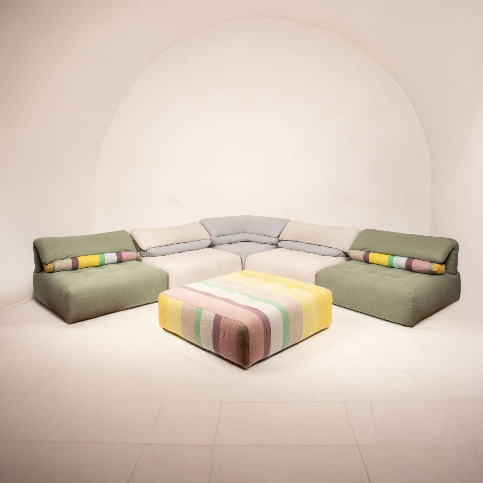 Modular Sofa "Voyage Immobile" By Studio Roche Bobois X Kenzo
