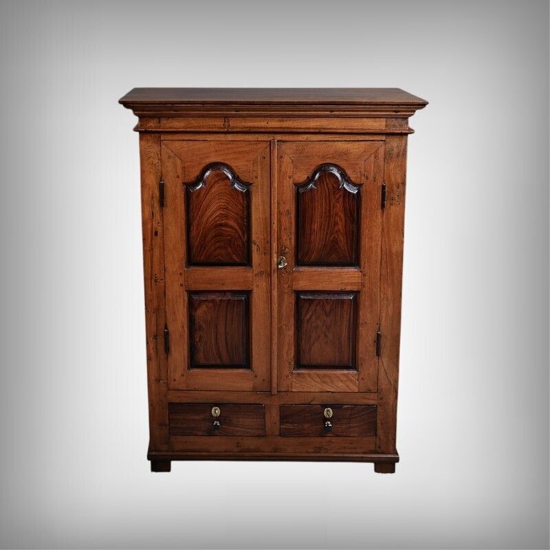 Small Teak Spice Cabinet, Pondicherry, India – Late 19th Century photo furniture